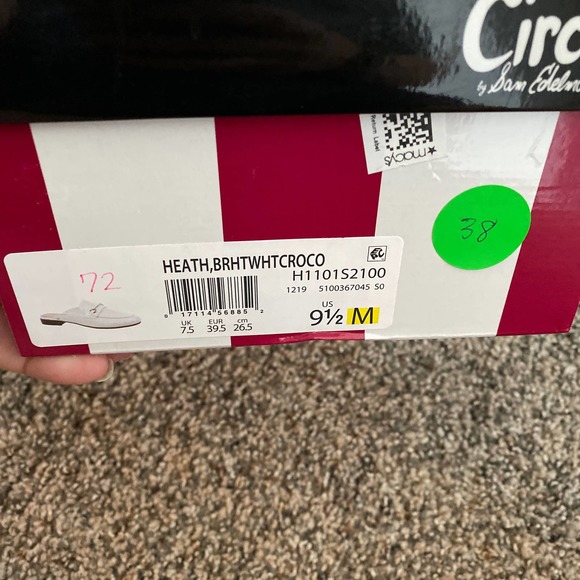 Circus x Sam Edelman Heath Croc Embossed Mule - Size 9.5 - Picture 4 of 9